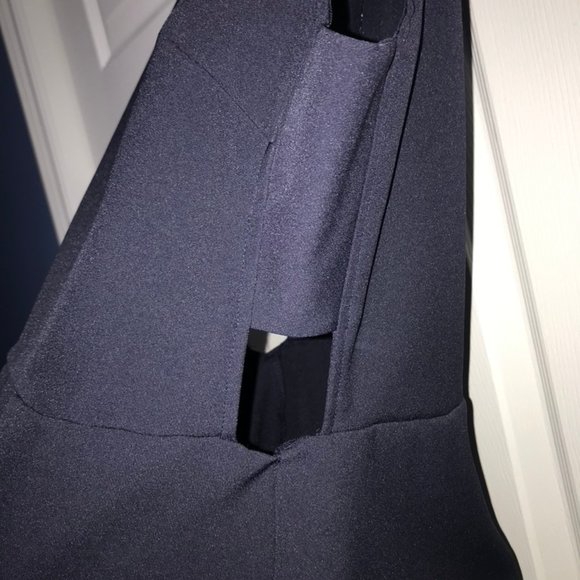 Navy blue sleeveless shirt - Picture 4 of 4